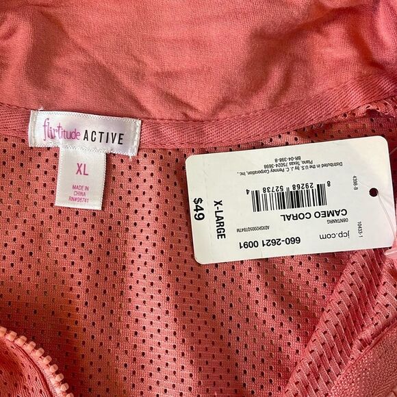 NWT Flirtitude Active light weight jacket size XL - Picture 7 of 11